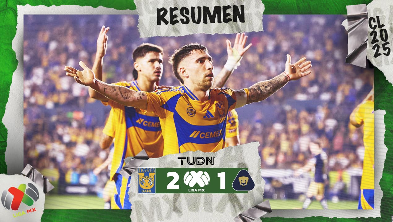 Tigres y Pumas se enfrentaron en encuentro de la jornada 17 del Torneo Clausura 2025 de la Liga MX