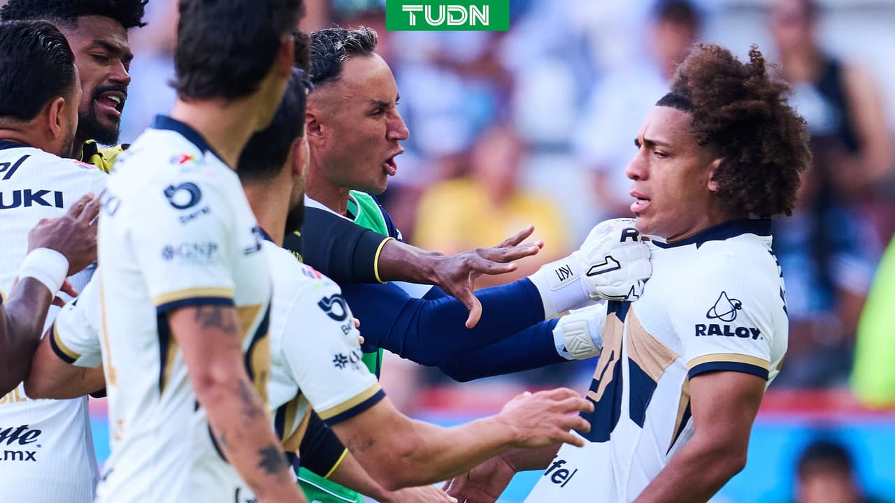 La regañiza de Keylor Navas a Coco Carrasquilla