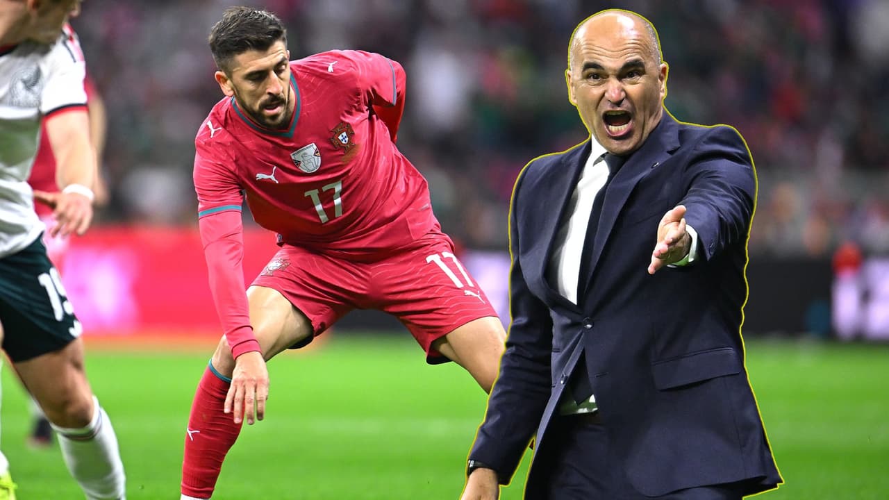 Roberto Martínez sorprende al hablar de las posibilidades de Paulinho de ir al Mundial con Portugal