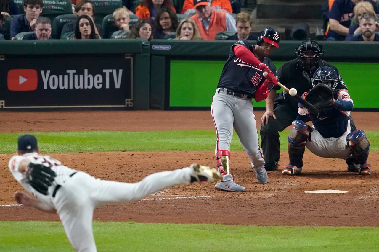 Washington Nationals dan la vuelta en la quinta entrada y obligan a jugar el séptimo de la serie.