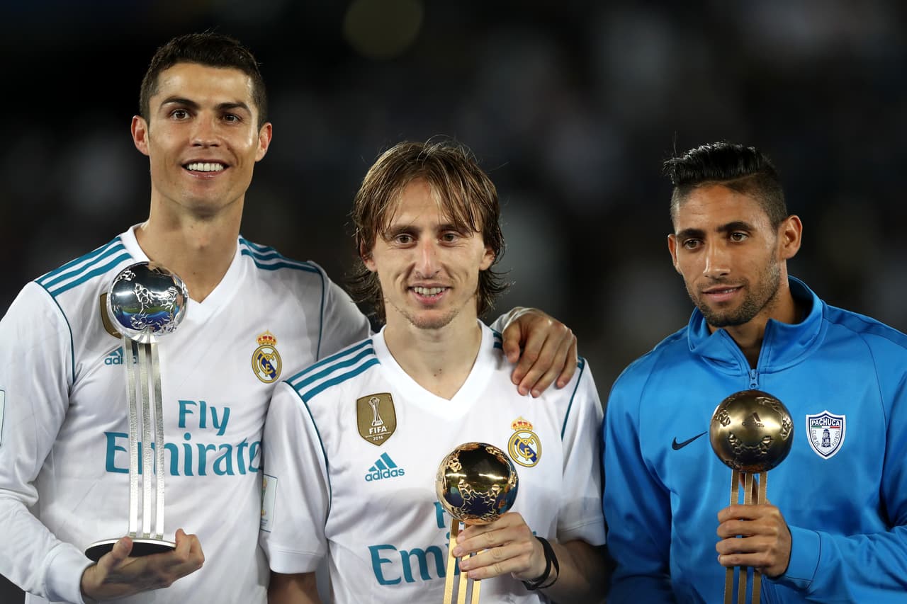 Modric ha ganado tres veces el Mundial de Clubes, donde también ha recibido reconocimientos individuales.