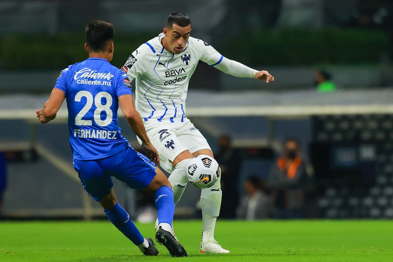 Con doblete de Rogelio Funes Mori y goles de Maximiliano Meza y Duván Vergara, Monterrey golea a CRuz Azul 1-4 y se mete a la final de la Concacaf Liga de Campeones.