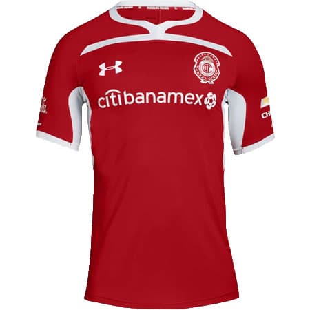 Camiseta Oficial de Toluca de la Liga MX