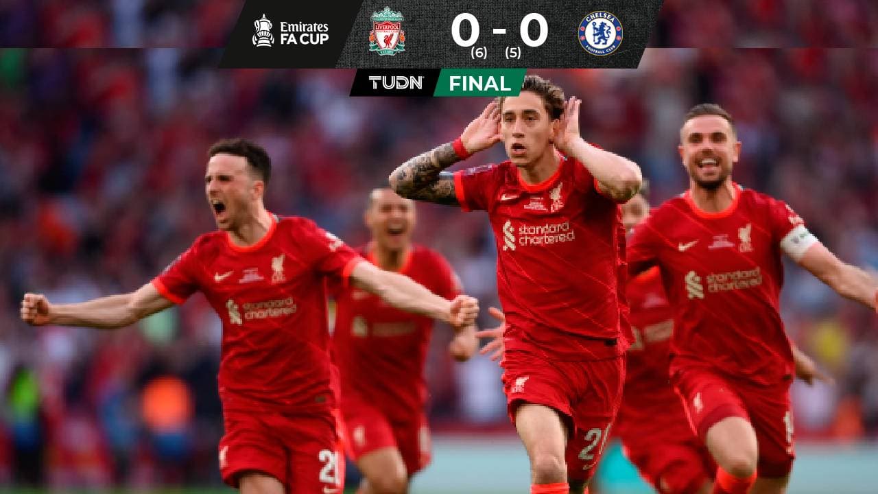 Liverpool (6) 0-0 (5) Chelsea, FA Cup: Video y resumen