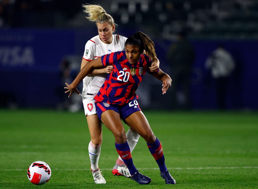 EStados Unidos y República Checa dejan las artillerías en el vestidos y se conforman con el empate 0-0 en su debut de la She Believes Cup.
