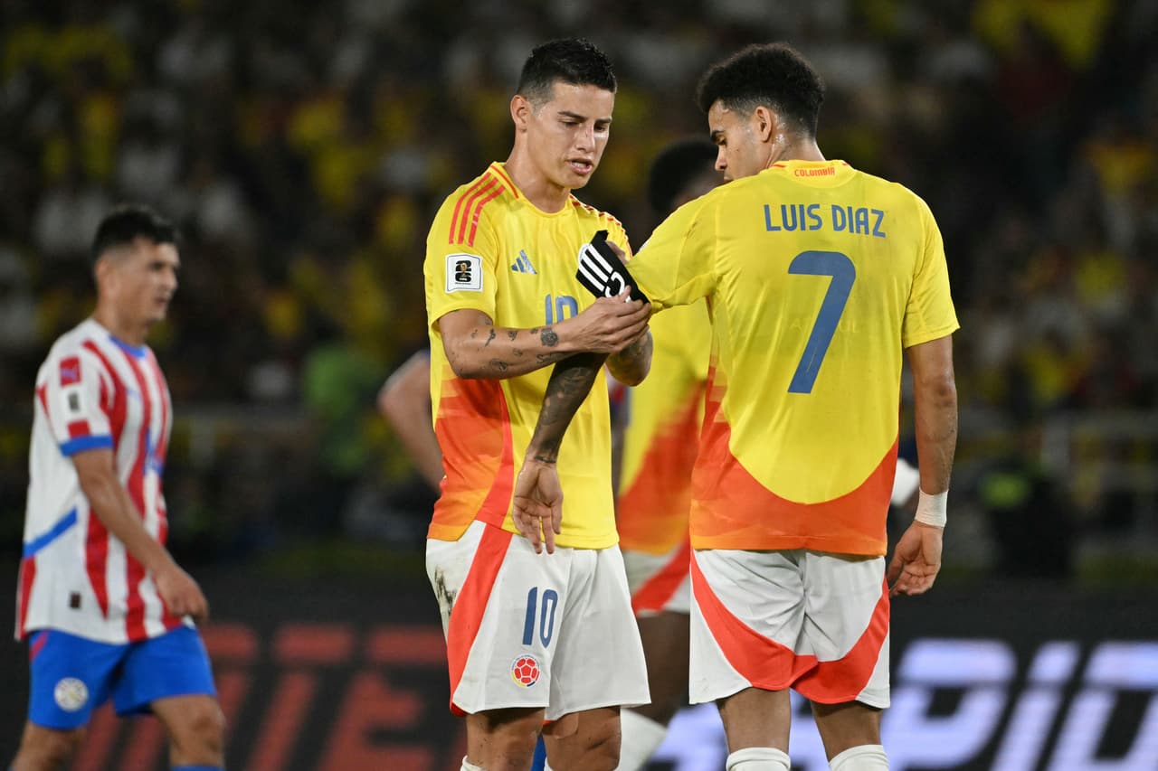 Colombia y Paraguay empatan en eliminatoria rumbo al Mundial 2026