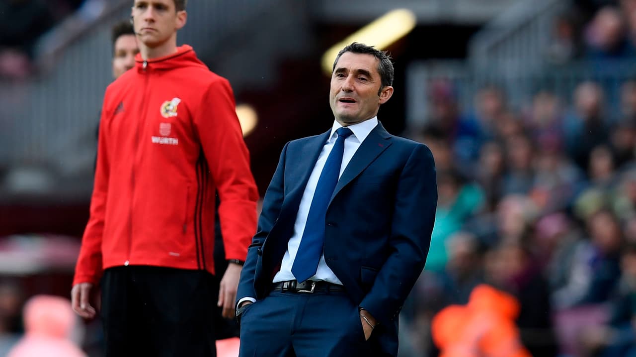 Ernesto Valverde mostró una cintura a lo Messi para esquivar las preguntas sobre Neymar