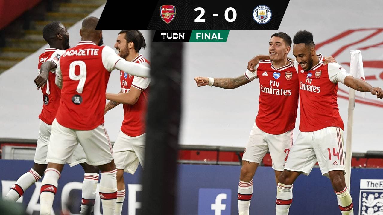 Aubameyang impulsa al Arsenal a la Final de la FA Cup