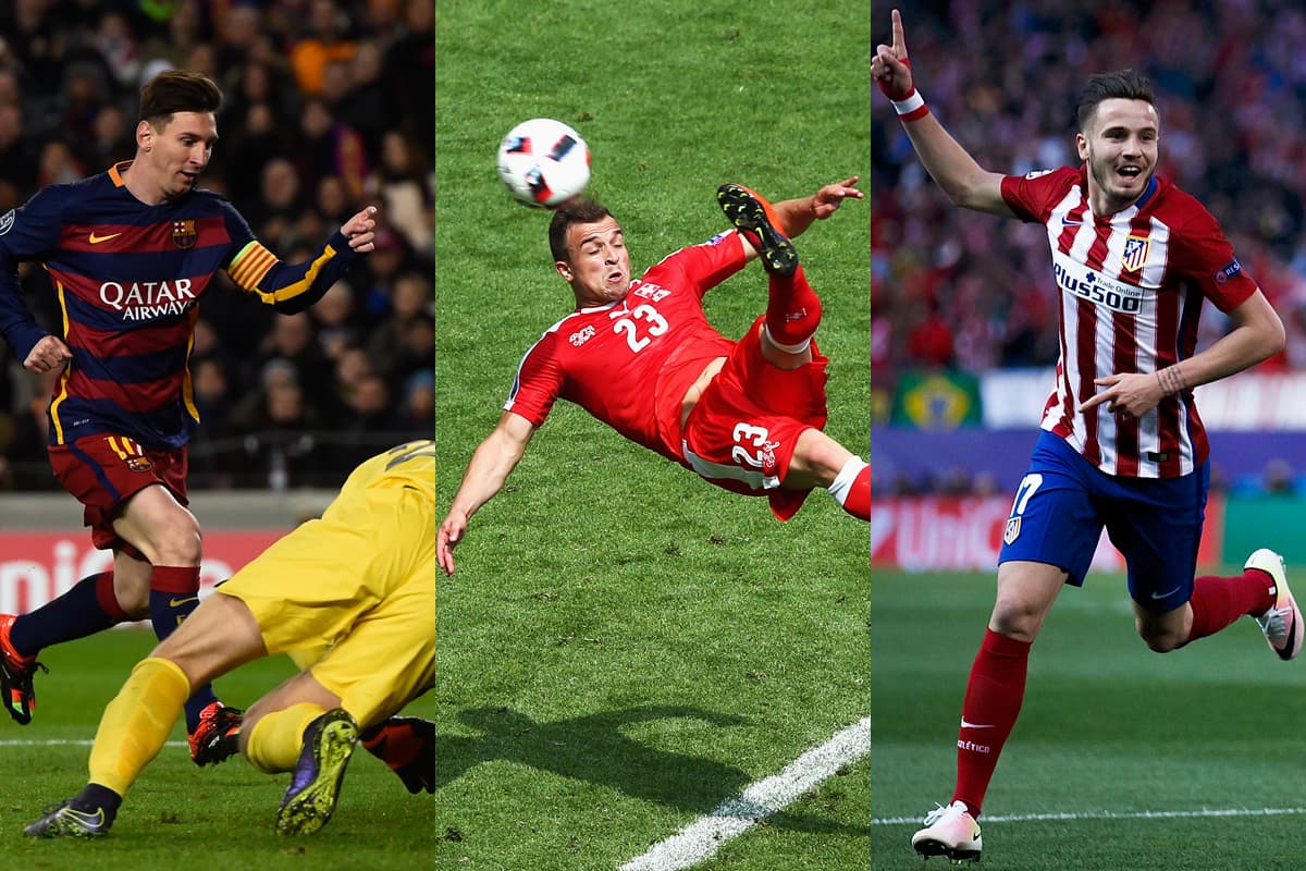 Tantos de Messi, Saúl Ñíguez y Shaqiri, candidatos a gol de la temporada en UEFA.com
