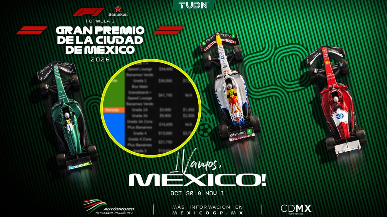 Gran Premio de México 2026 revela póster por Mundial y precios de boletos