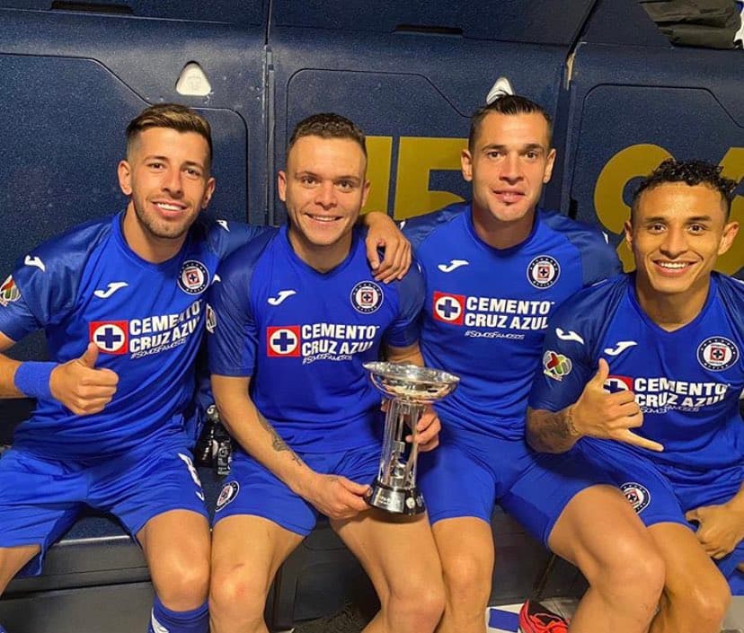 Los jugadores de la Máquina celebraron en sus redes sociales tras haber conseguido el títlo de la Copa GNP por México.