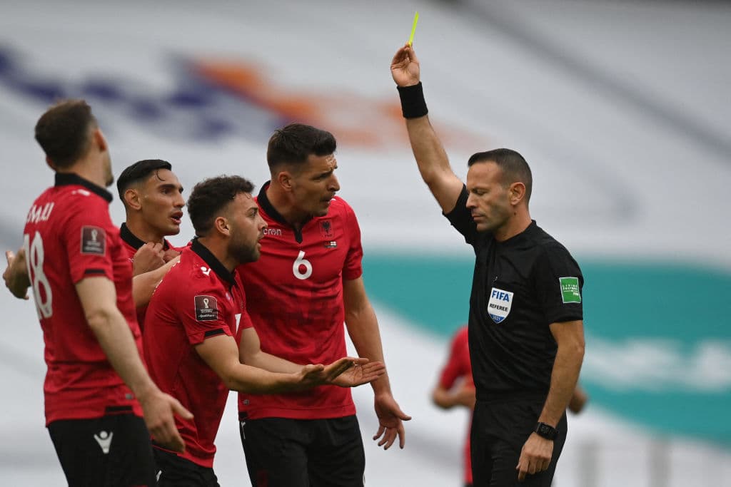 Inglaterra derrota a Albania 2-0 durante las eliminatorias del Mundial rumbo a Catar 2022. El equipo de los 'tres leones' se impuso con goles de Harry Kane y Mason Mount, durante su segundo partido calificatorio.