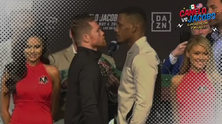 Así Fue El Primer ‘cara A Cara Entre ‘canelo Álvarez Y Daniel Jacobs