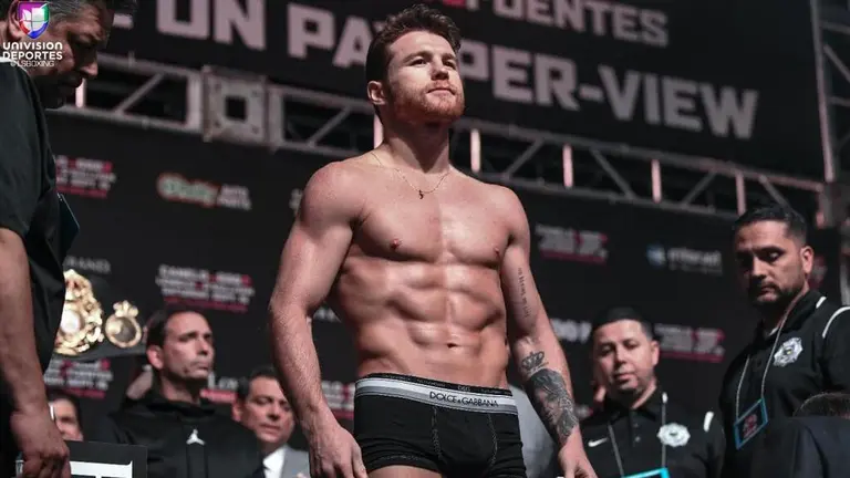 Canelo Cumple Con Pesaje A 30 Días De Su Pelea Con Jacobs Tudn Boxeo