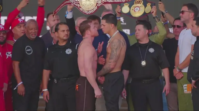 Canelo vs. Berlanga: Previous betting ceremony from Las Vegas | TUDN Boxeo