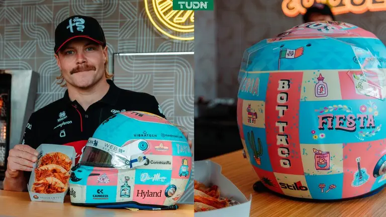 Valtteri Bottas Revela Casco Para El GP De México... ¡inspirado En Los ...