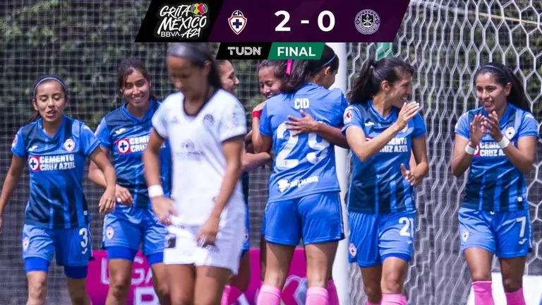 Cruz Azul Femenil 2-0 Mazatlán FC, Resultado, Videos Goles Y Resumen ...