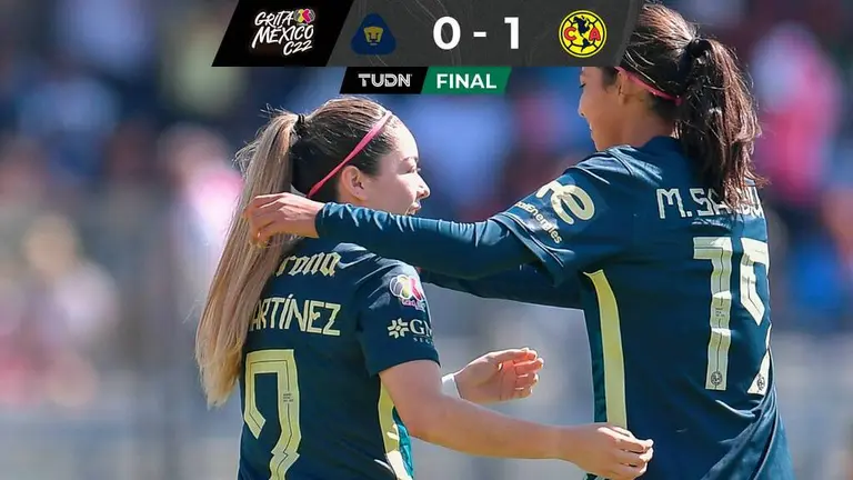 Liga Mx Femenil Pumas Am Rica Resultado Goles Videos Y Resumen Tudn Liga Mx Femenil