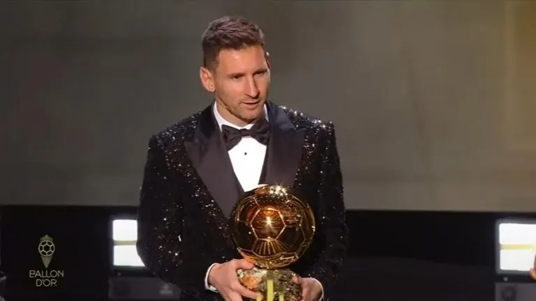 Agranda Su Leyenda: Lionel Messi Ganó Séptimo Balón De Oro | TUDN ...