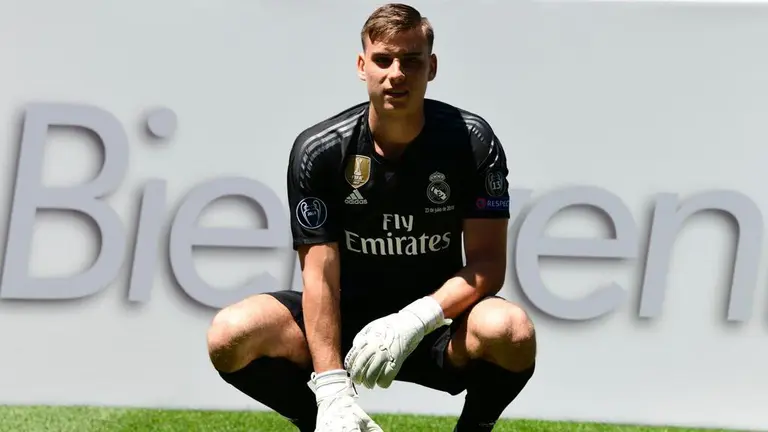 Andriy Lunin Portero Ucraniano Del Real Madrid Recibe Apoyo Del Equipo Tudn Fútbol Tudn