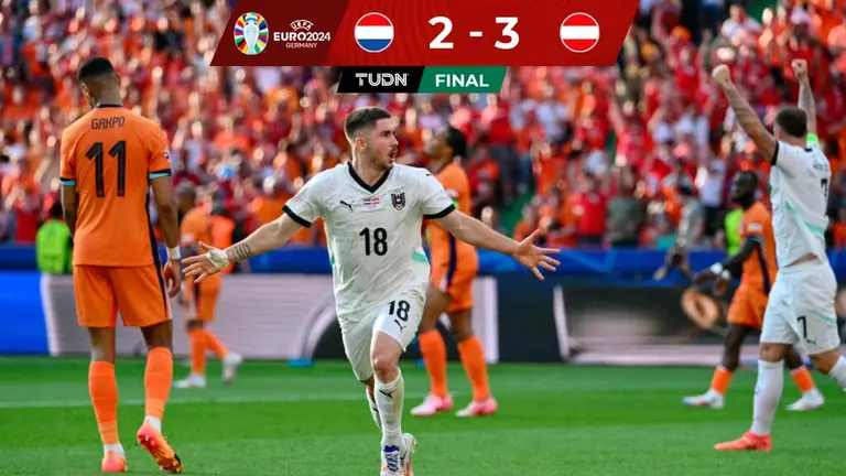 Netherlands falls 3-2 to Austria;  awaits its future at Euro 2024 |  TUDN Netherlands vs Austria