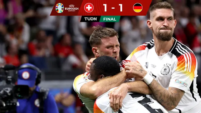 Germany rescues the tie with Switzerland and takes the lead in Group A |  TUDN Switzerland vs Germany