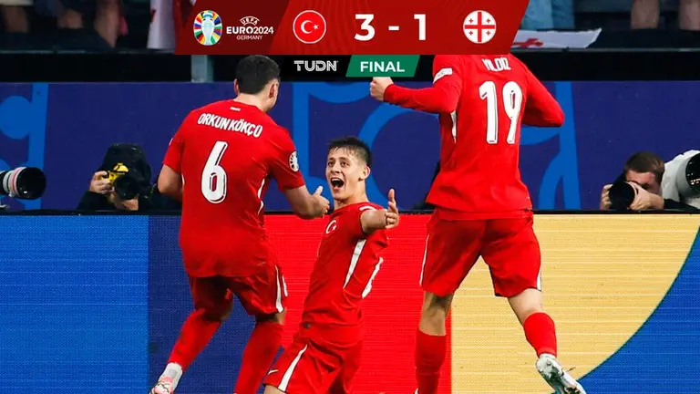 La Turquie bat la Géorgie 3-1 à l’Euro 2024 grâce à de superbes buts de Müldür et Güler |  TUDN Turquie contre Géorgie