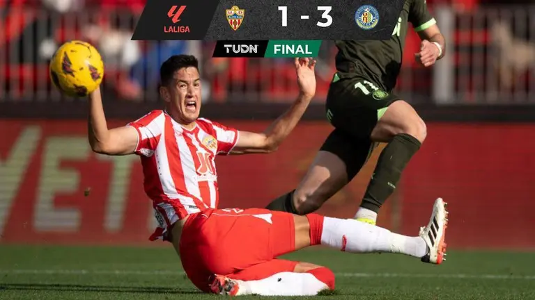 Almería Con César Montes Desciende En España Tras Perder Ante El Getafe Tudn La Liga Tudn