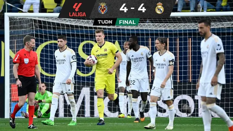 Actual Madrid lets itself come again and finally ends up drawing with Villarreal |  TUDN La Liga