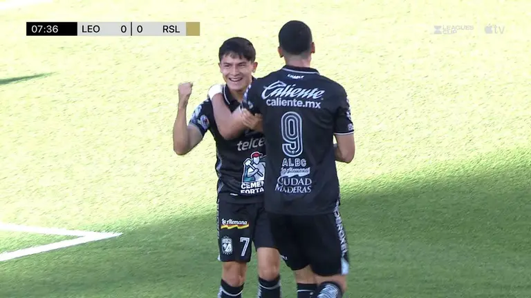 Gol Del Le N Moreno Recibe De Un Defensa Y Fusila Para El Tudn