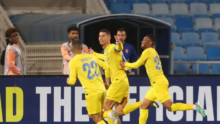 Cristiano Ronaldo marque un but lors de la victoire d’Al-Nassr contre Al-Faiha en Ligue des champions asiatique |  Ligue arabe TUDN