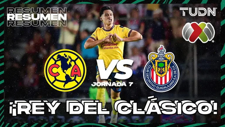 America vs. Chivas: Goals, video and result of the Liga MX match | TUDN Liga MX