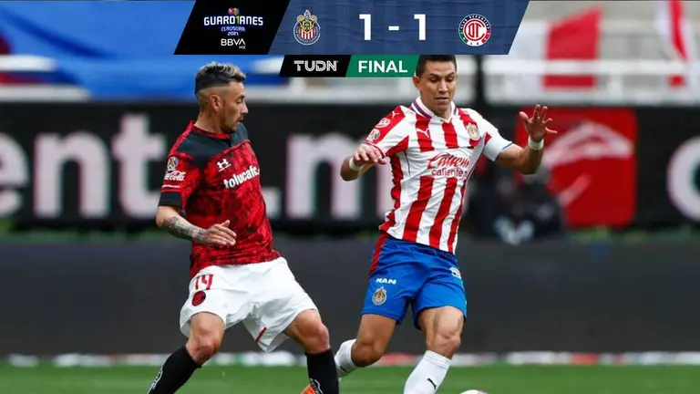 Chivas 1 1 Toluca Torneo Guard1anes Clausura 2021 Bbva Mx Goles