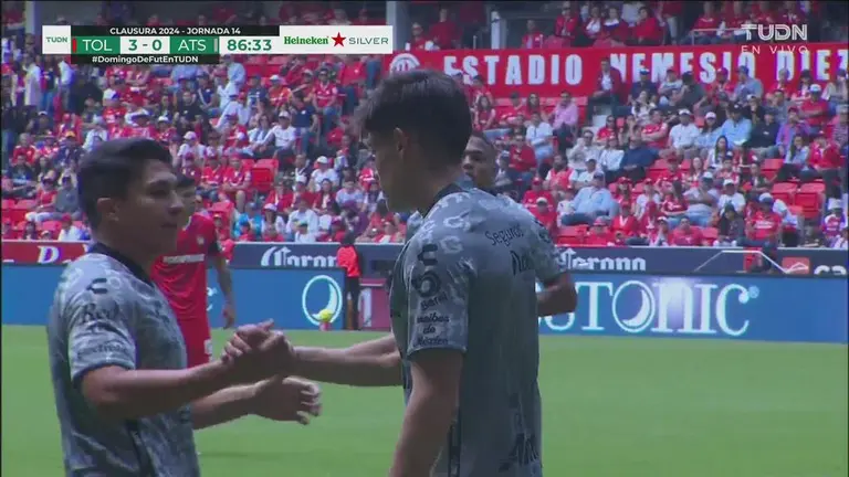 ¡Gol del Atlas! Rivaldo Lozano pone el del honor para el 1-3 | TUDN ...