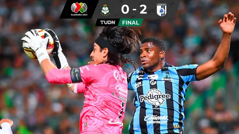 Santos Laguna Vs Quer Taro Resumen Goles Resultado Del Partido