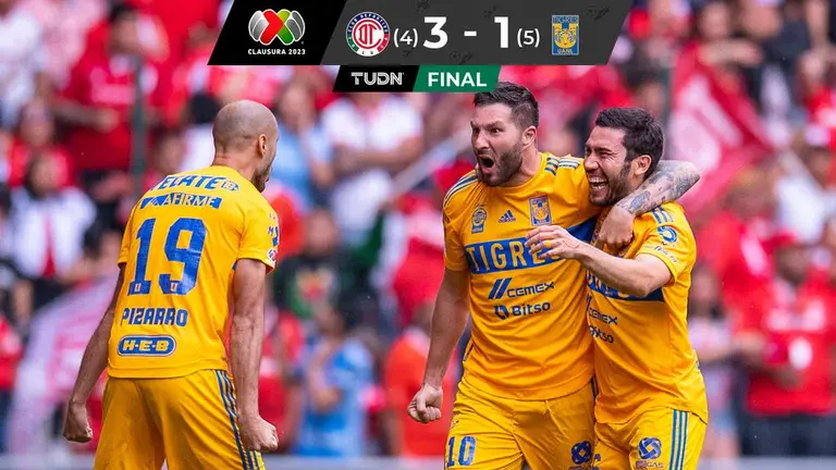 Toluca Vs. Tigres EN VIVO Por La Liguilla Clausura 2023 De Liga MX ...