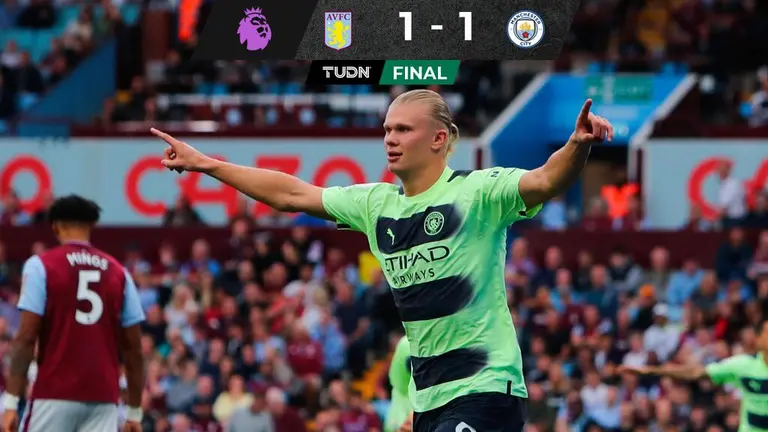 Haaland Vuelve A Anotar, Pero El Manchester City Empata 1-1 Ante Aston ...