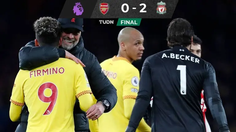 Liverpool Vence Al Arsenal Y Está A Un Punto Del Manchester City Tudn