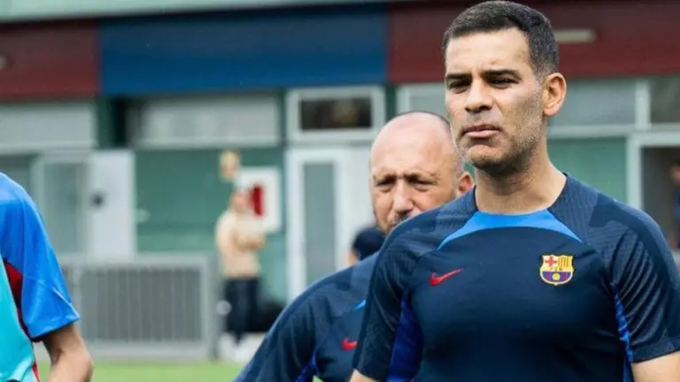 Rafa Márquez Y Su Barça Atlétic Acarician Ascenso A Costa De Real ...