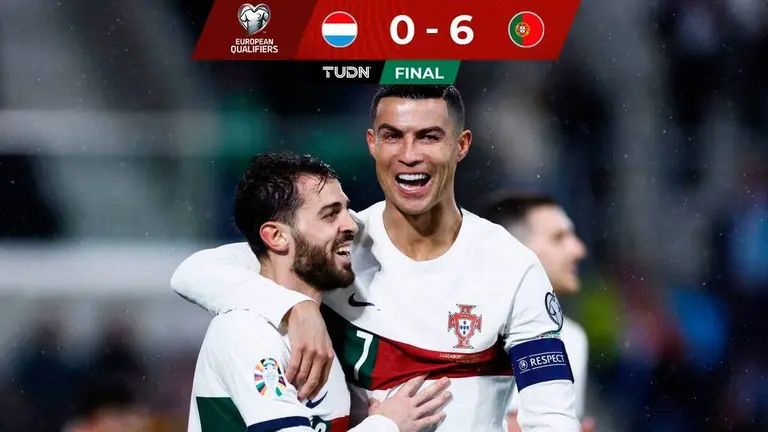 Eliminatoria Euro 2024 Portugal Arrolla A Luxemburgo Con Doblete De Cristiano Ronaldo Tudn 7644