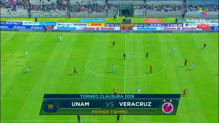 Pumas Vs Veracruz Resumen Goles Resultados Tudn M S Deportes Tudn