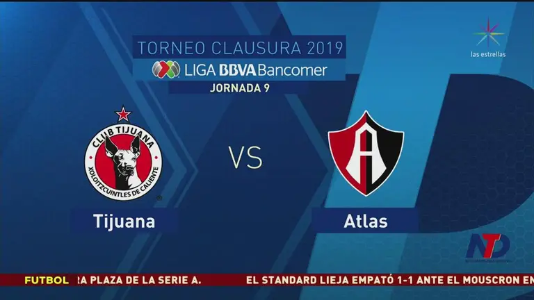 Tijuana Vs Atlas Liga Mx Resultado Goles Y Resumen Tudn M S Deportes Tudn