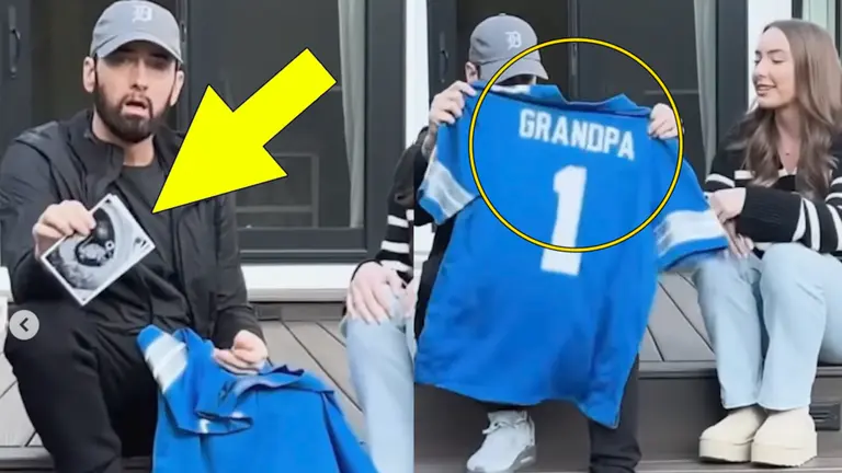 Eminem reveals that he is a grandfather… ‘via’ the NFL’s Detroit Lions | TUDN NFL