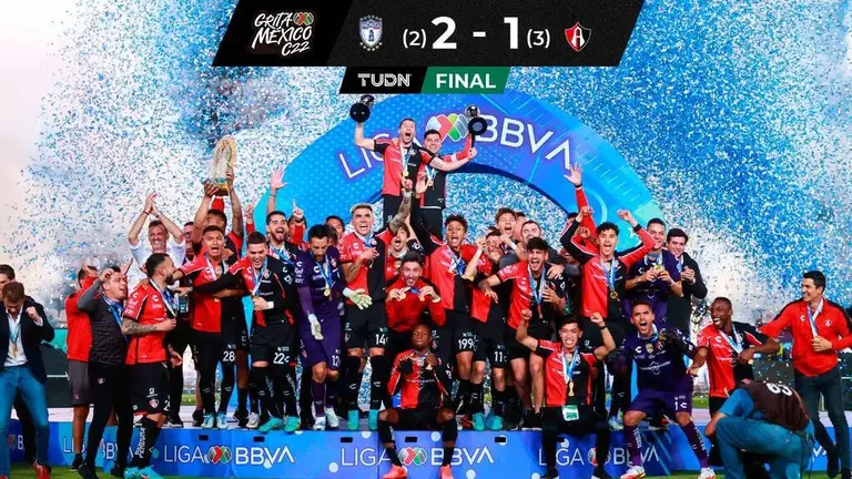 Bicampeonato! Atlas se corona campeón del torneo Clausura 2022 en México  pese a perder ante Pachuca