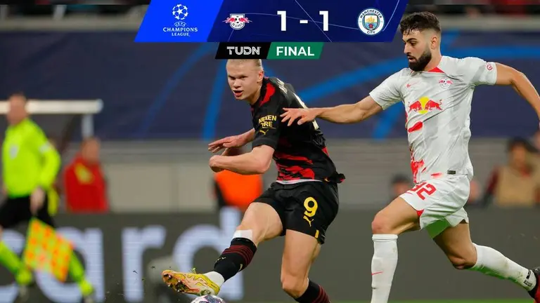 GOLS- RB LEIPZIG 1X3 MANCHESTER CITY- CHAMPIONS LEAGUE 2023/24 FASE DE  GRUPOS