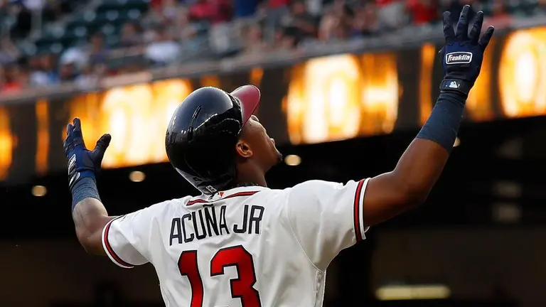 Quién es Ronald Acuña Jr.? Todos los datos, jonrones e historial del  beisbolista venezolano